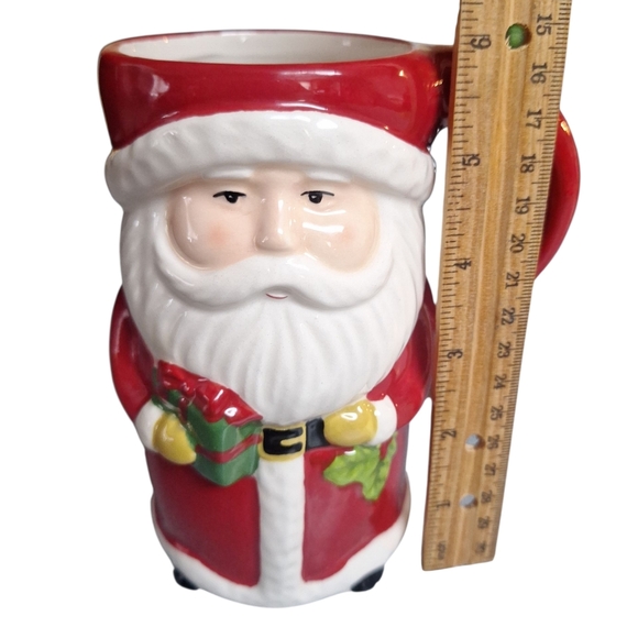 Festive Santa Claus 3D 24z Mug 6"tall - Picture 5 of 5